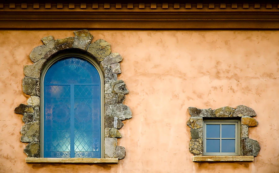 Two Windows Photograph by Mick Burkey