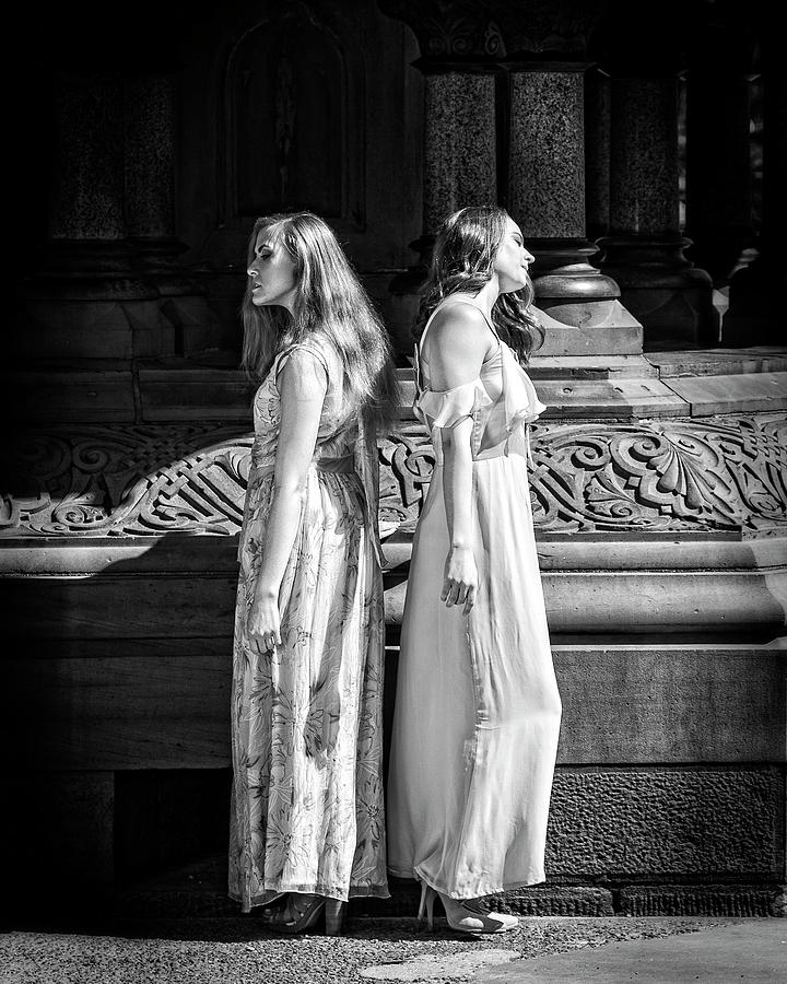 Two Women  Photograph by Alan Raasch