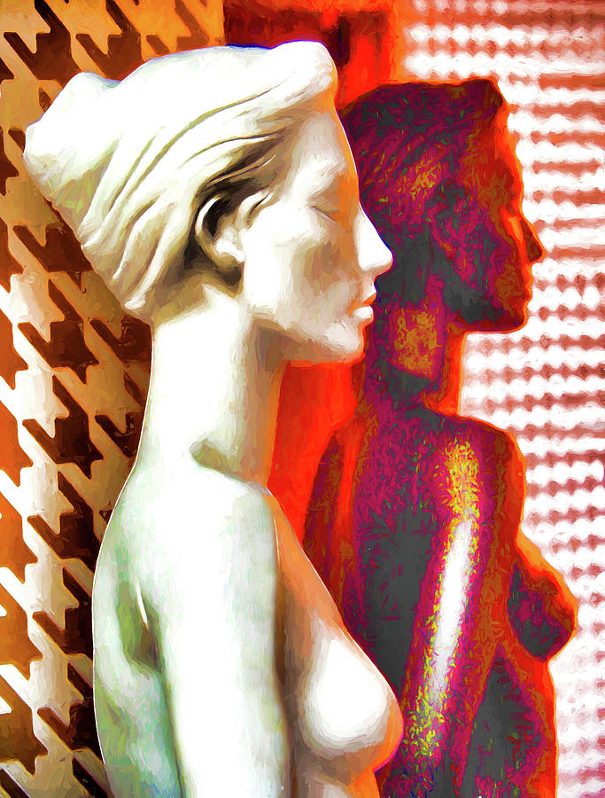 Two Women Digital Art