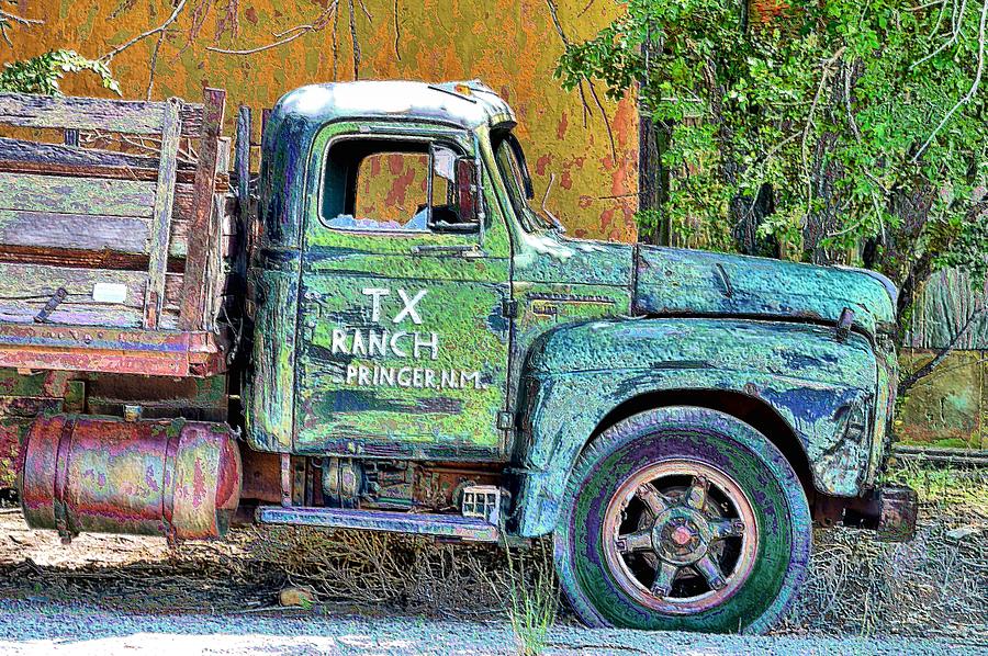TX Ranch Truck Photograph by Jacqui Binford-Bell