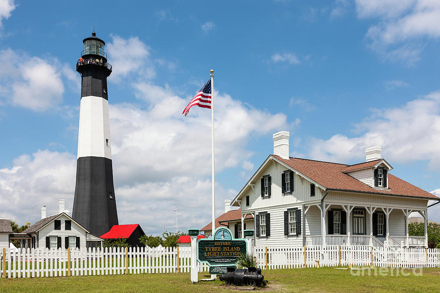 Tybee Island Light Station I Photograph by Clarence Holmes
