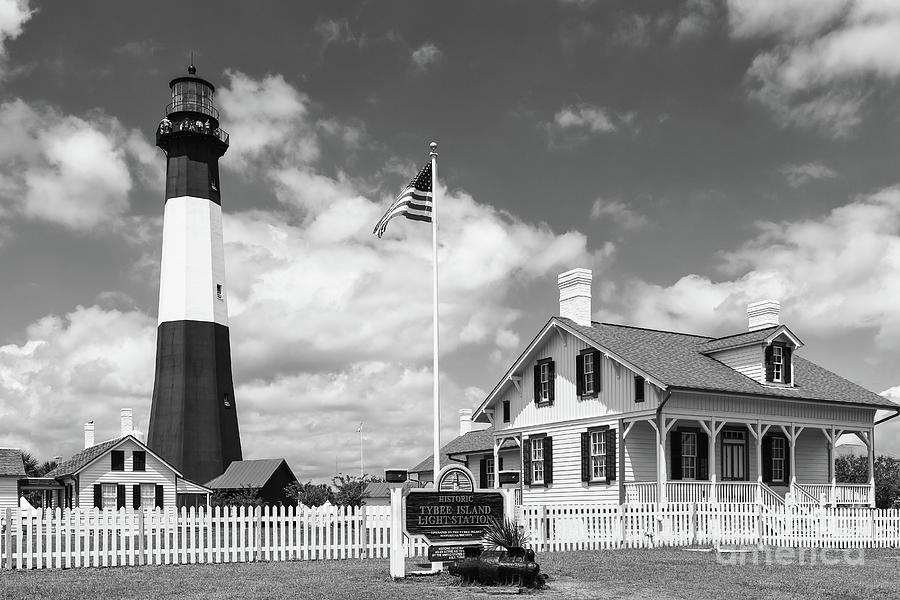Tybee Island Light Station II Photograph by Clarence Holmes