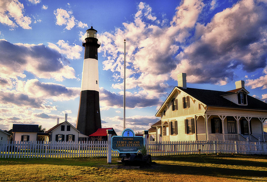 Tybee Island Lighthouse 001 Photograph by George Bostian