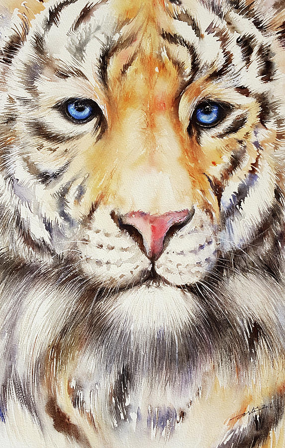 Tyger Tyger Painting by Arti Chauhan