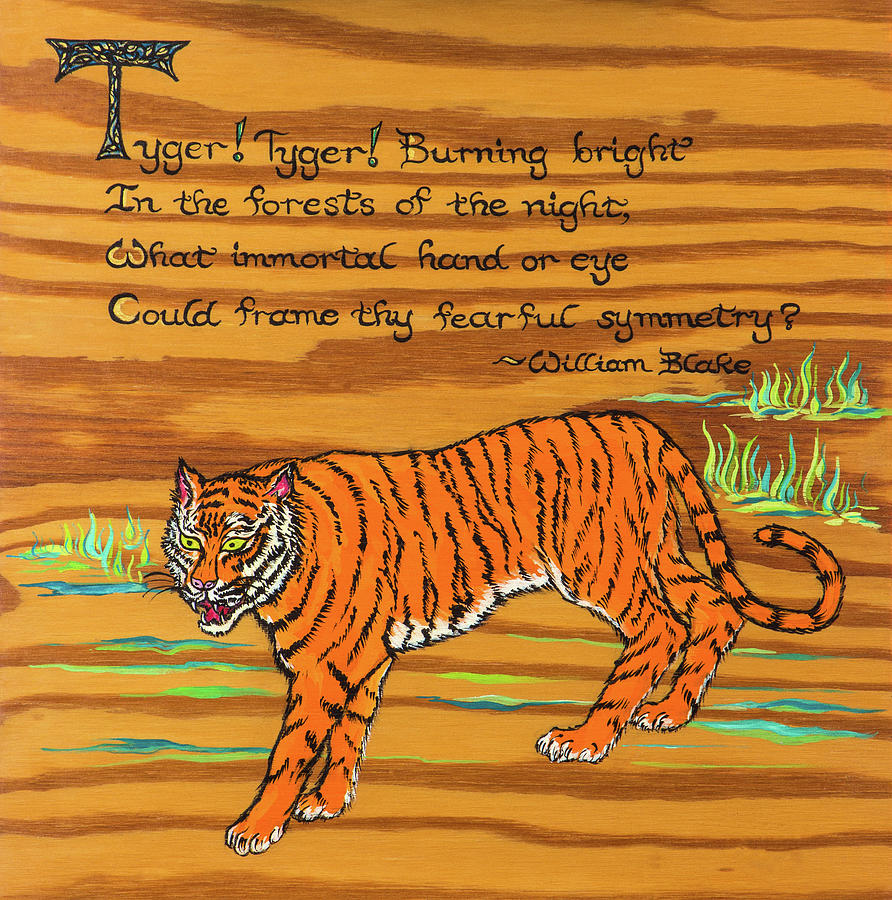 Tyger Tyger Painting By Tamar