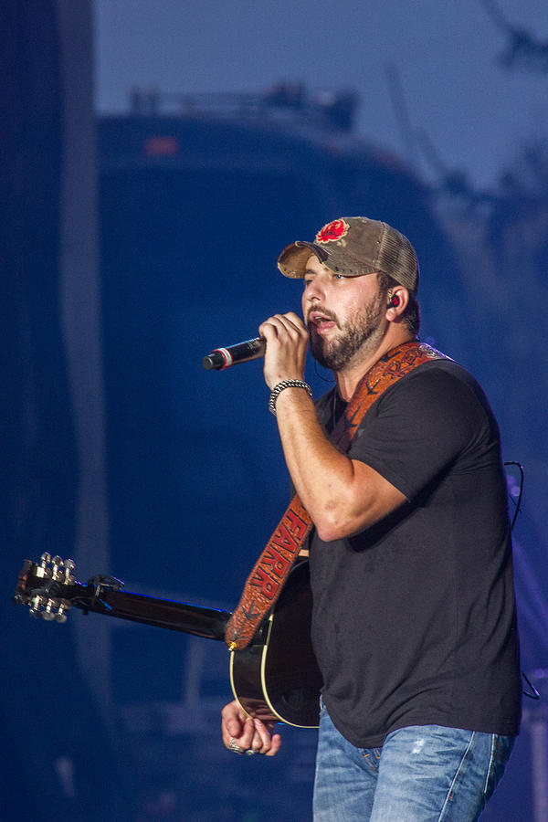 Music Photograph - Tyler Farr in Concert by Mike Burgquist