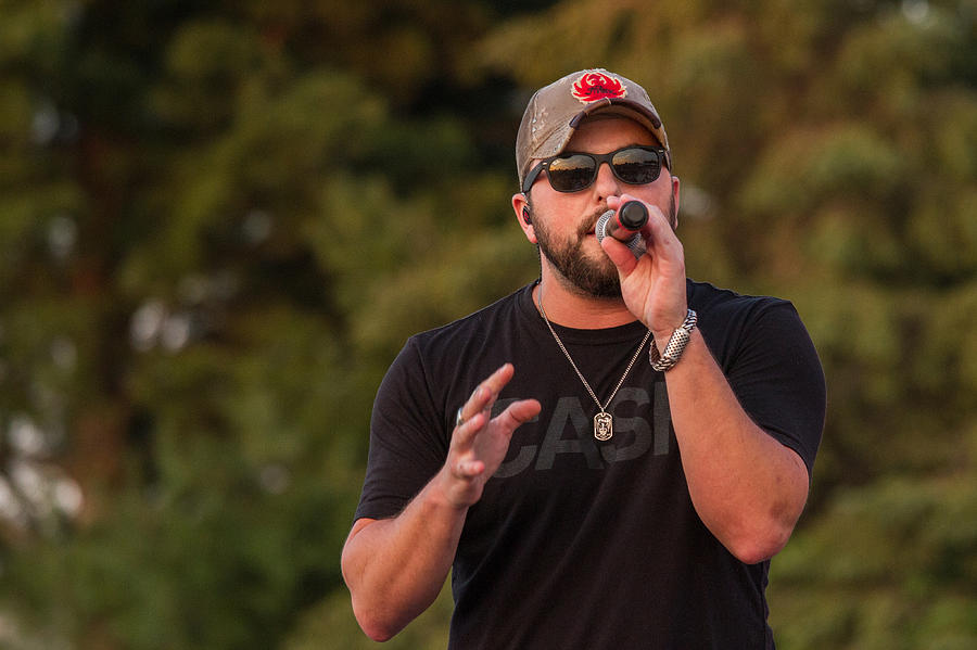 Music Photograph - Tyler Farr by Mike Burgquist