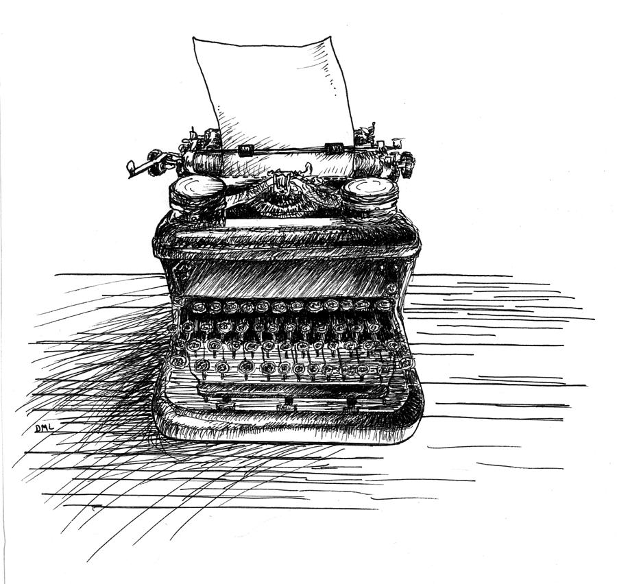 sketch pen s app Ludwig Diana by Typewriter Drawing