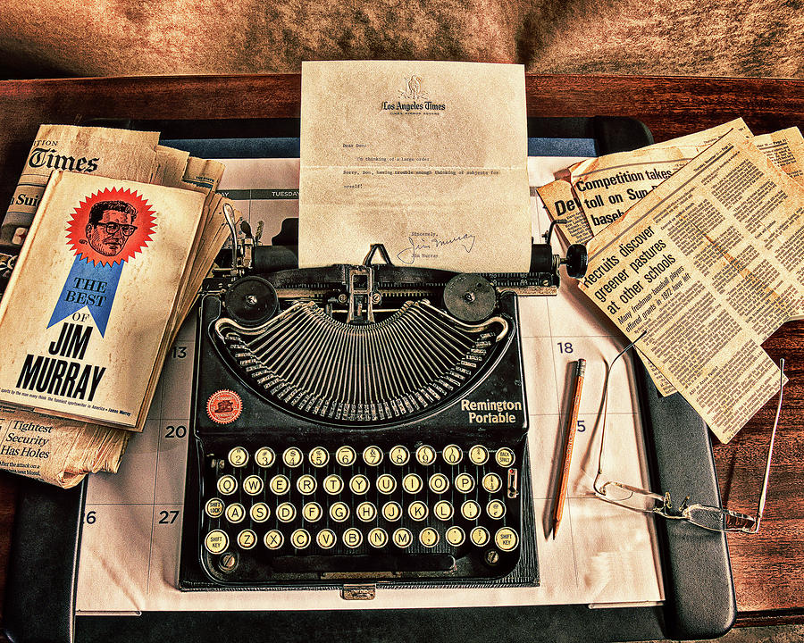 Typewriter Photograph by Don Schimmel