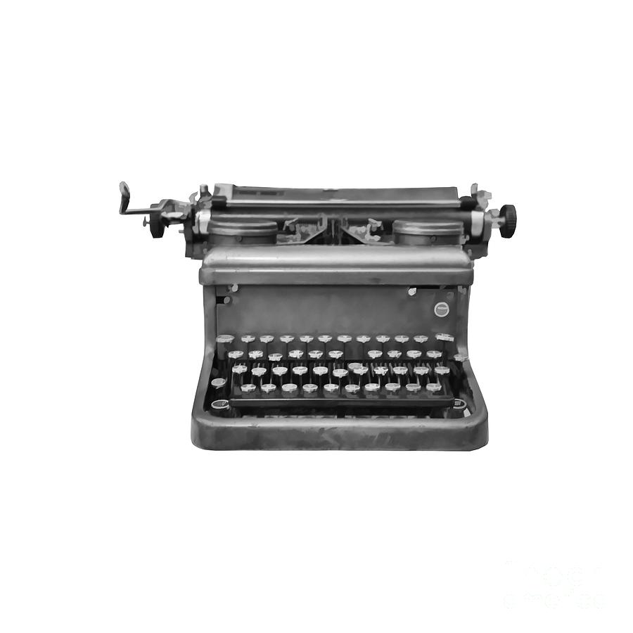 Typewriter Photograph by Roger Lighterness