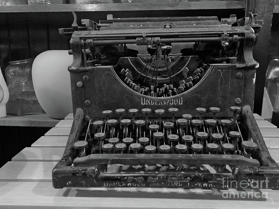 Typewriter  Photograph by FineArtRoyal Joshua Mimbs