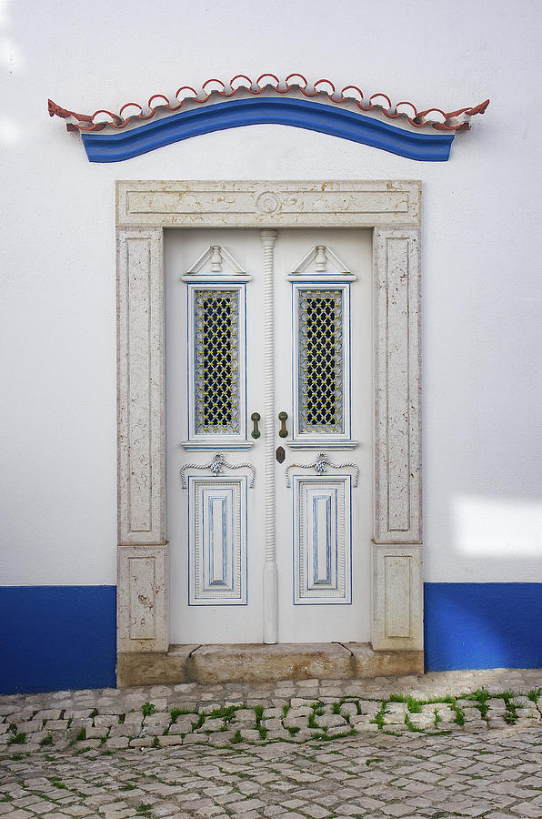 Typical Ericeira Door Photograph by Carlos Caetano