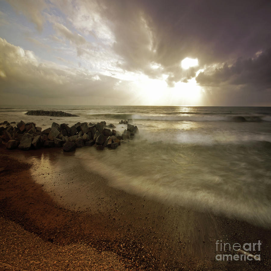 Tywyn beach Photograph by Ang El