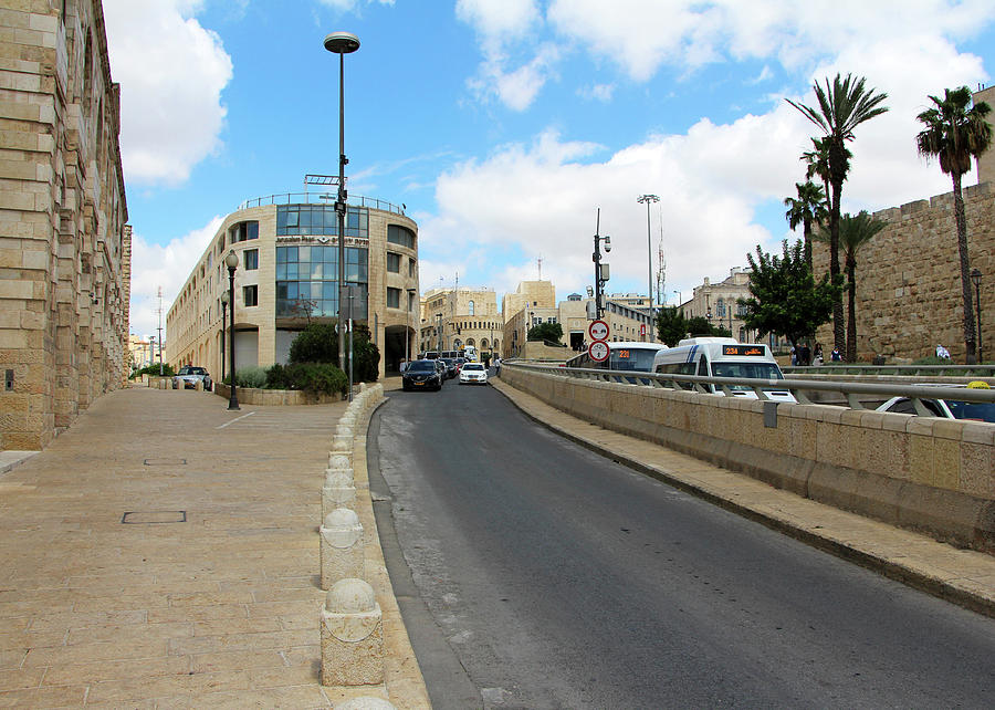 Tzahal Square Road Photograph by Munir Alawi