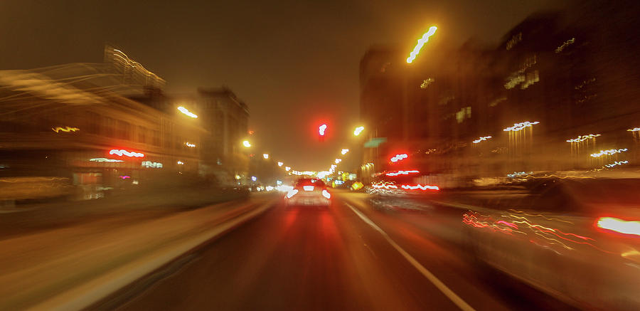 U City blurs Photograph by Garry McMichael