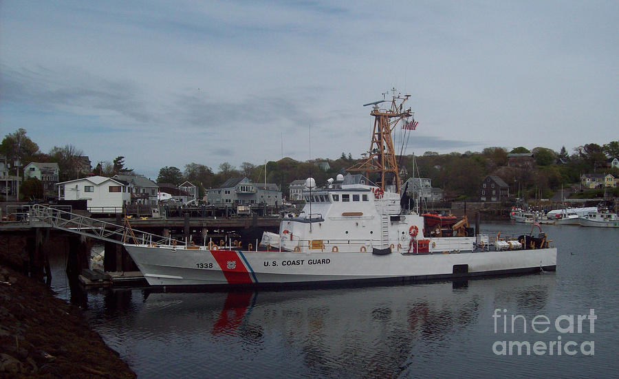 U S Coast Guard Boat Photograph by Gina Sullivan - Fine Art America