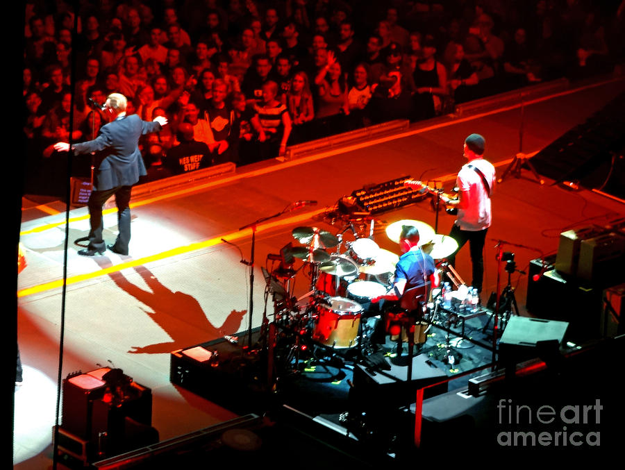 U2 Innocence And Experience Tour 2015 Opening At San Jose. 6 Photograph by Tanya Filichkin