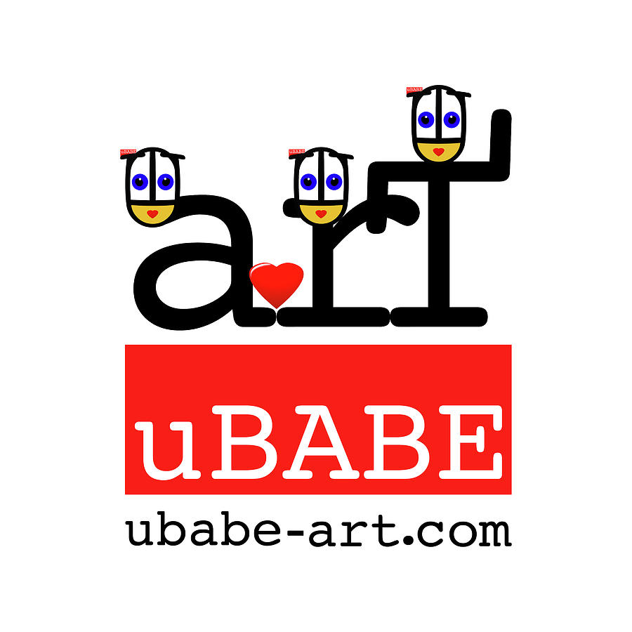 uBABE Art Wave Digital Art by Charles Stuart