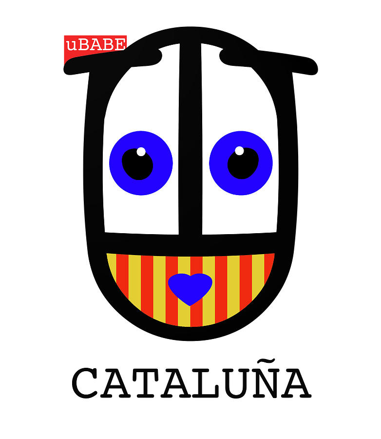 uBABE Catalonia Digital Art by Charles Stuart