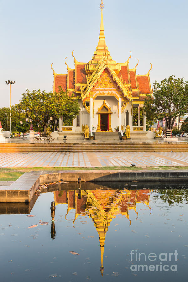 Ubon Ratchatani temple Photograph by Didier Marti