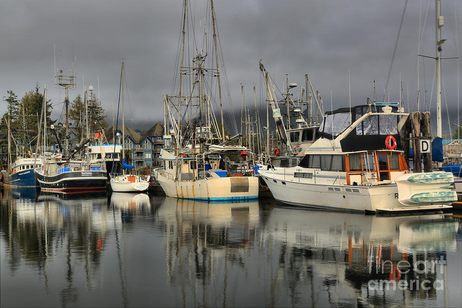 Ucluelet Fishing Crew Photograph by Adam Jewell
