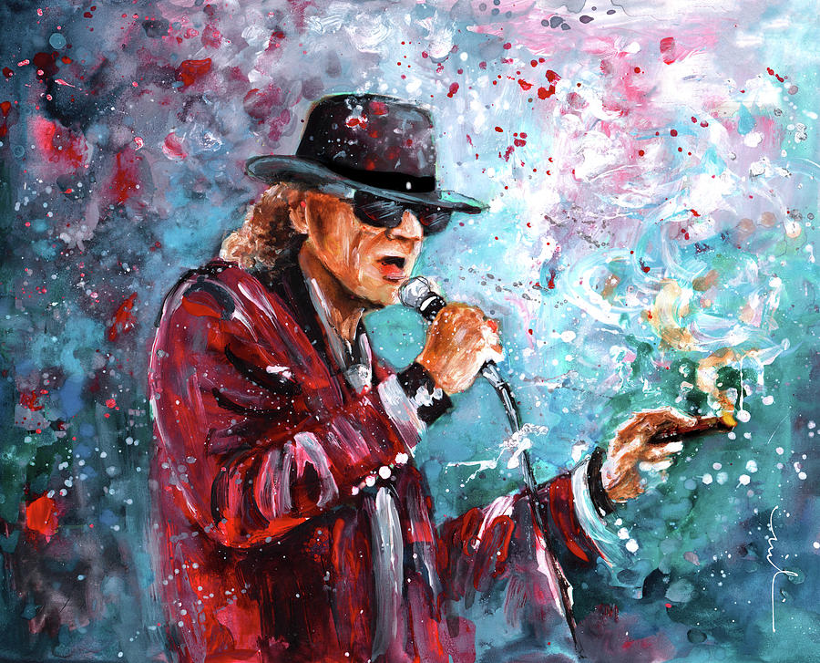 Udo Lindenberg 01 Painting by Miki De Goodaboom