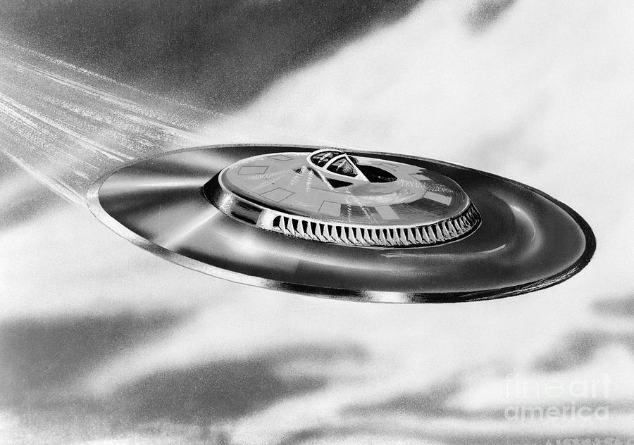 Ufo, Conceptual Photograph by H Armstrong Roberts and ClassicStock