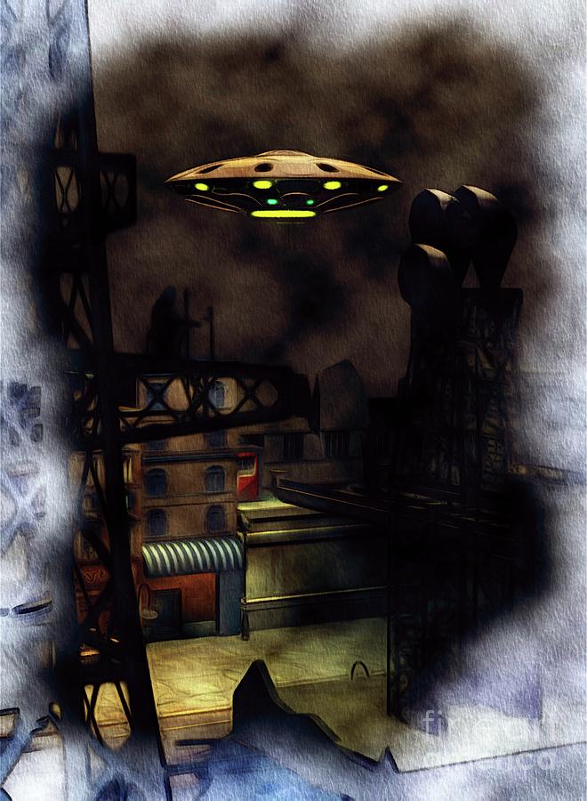 Ufo Invasion - Backstreet Painting