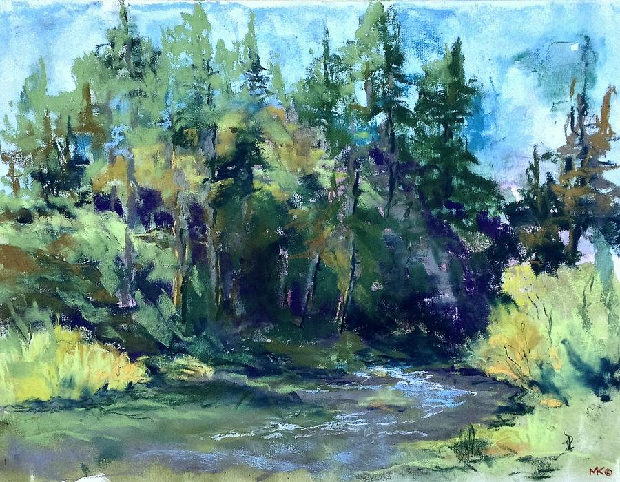 Ukiah Pastel by Marlene Kingman