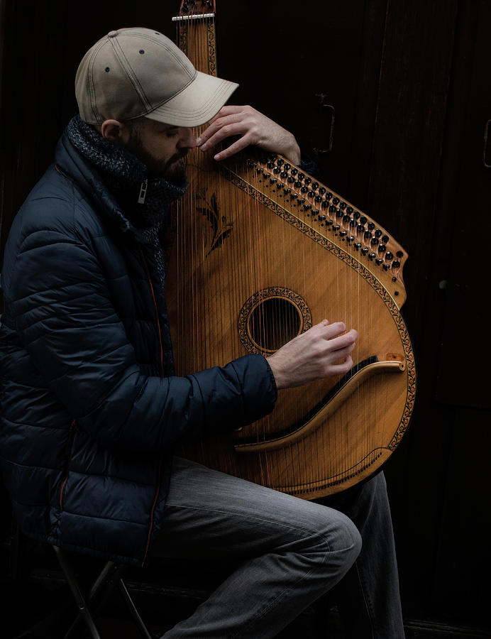 Ukranian Guitar Player Photograph by Jessica Levant