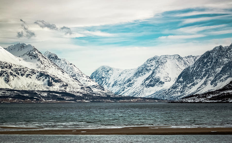 Ullsfjord From Breivikeidet Near Tromso Norway Photograph by Adam Rainoff