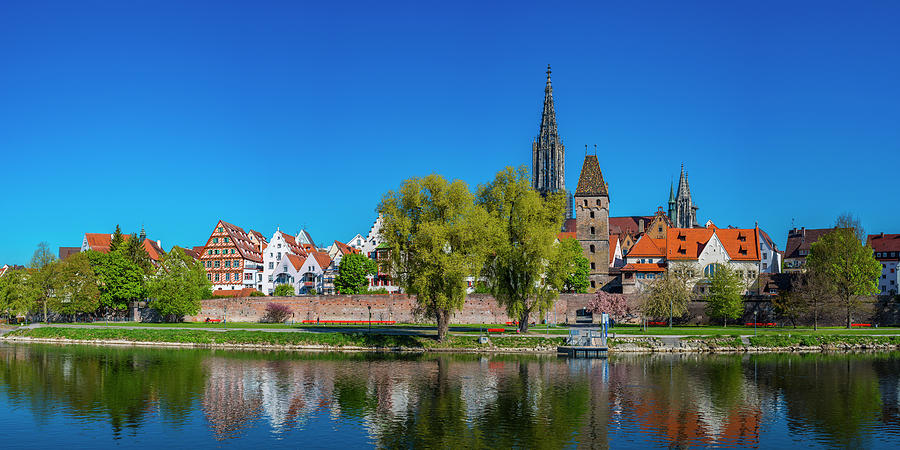 Spring Photograph - Ulm, Germany by Walter Allgoewer
