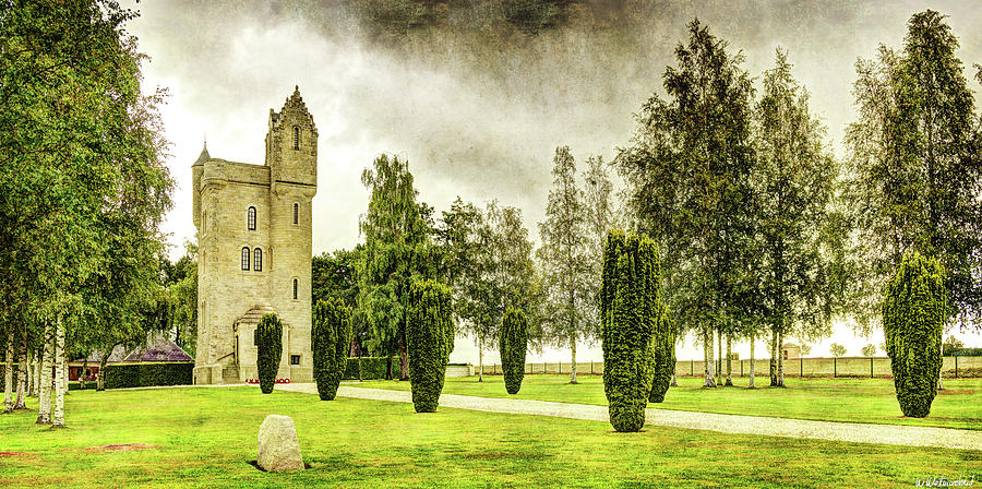 Ulster tower in the Somme - vintage version Photograph by Weston Westmoreland