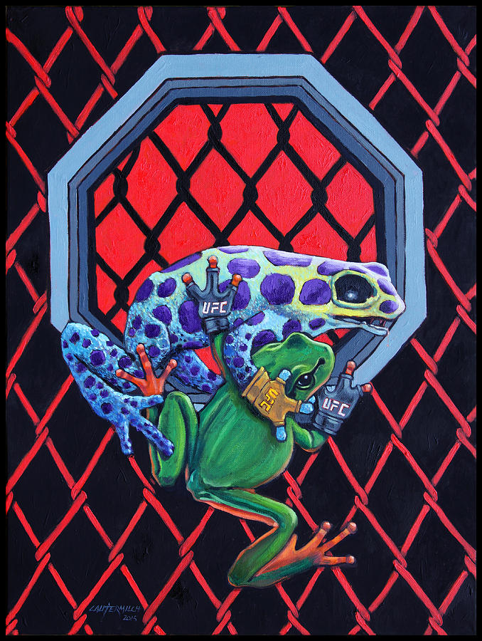 Ultimate Frog Championship Painting by John Lautermilch