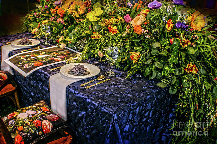 Ultimate Table Setting Photograph by Sandy Moulder