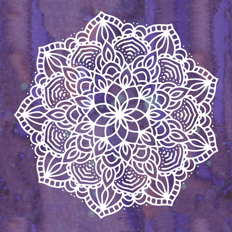 Ultraviolet Mandala by Bee-Bee Deigner Ultraviolet Mandala by Bee-Bee Deigner