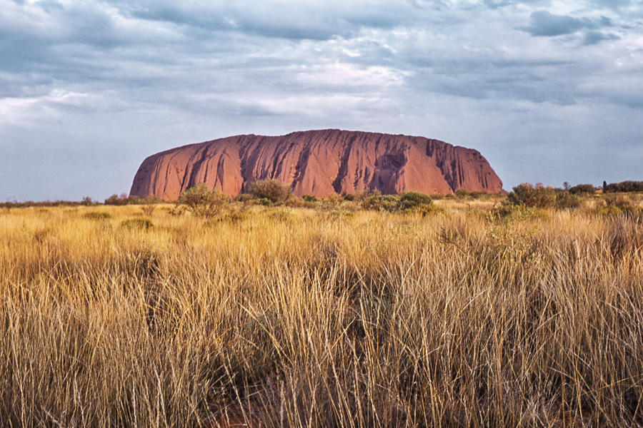 Uluru Photograph by Alan Toepfer