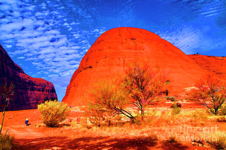 Uluru Rock Road Photograph