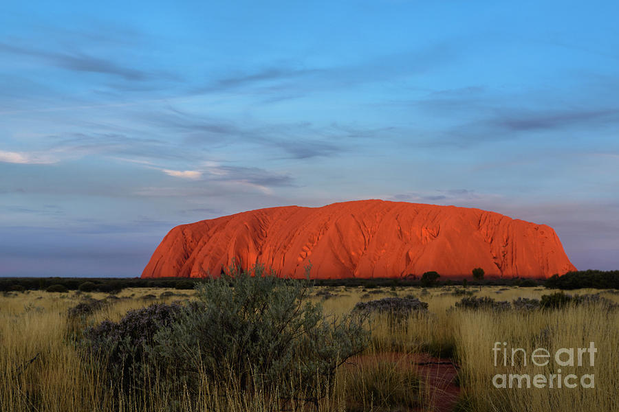 Uluru Sunset 03 Photograph by Werner Padarin