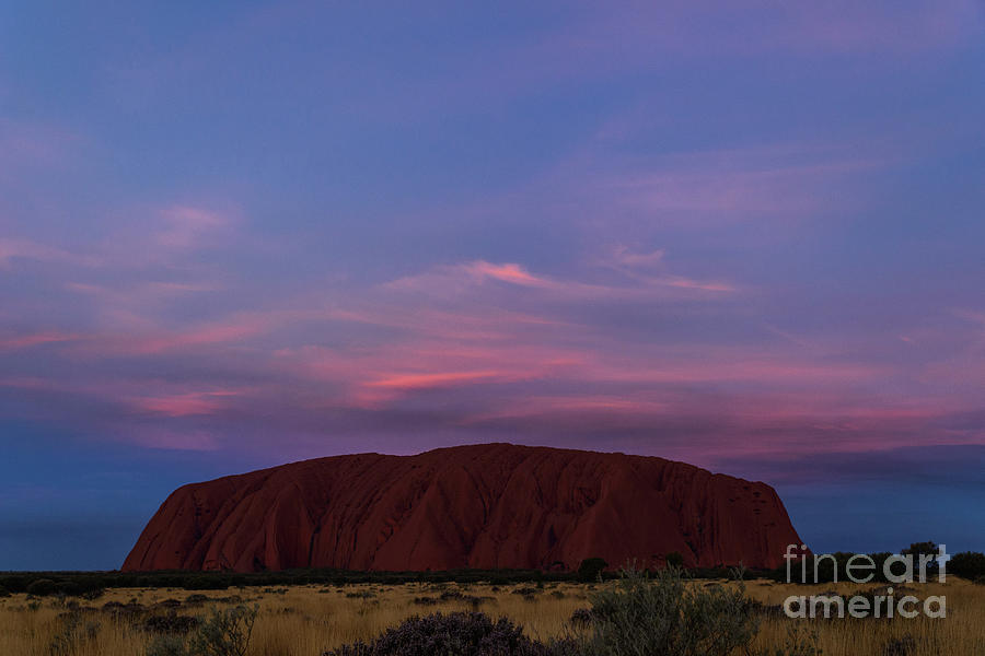 Uluru Sunset 04 Photograph by Werner Padarin