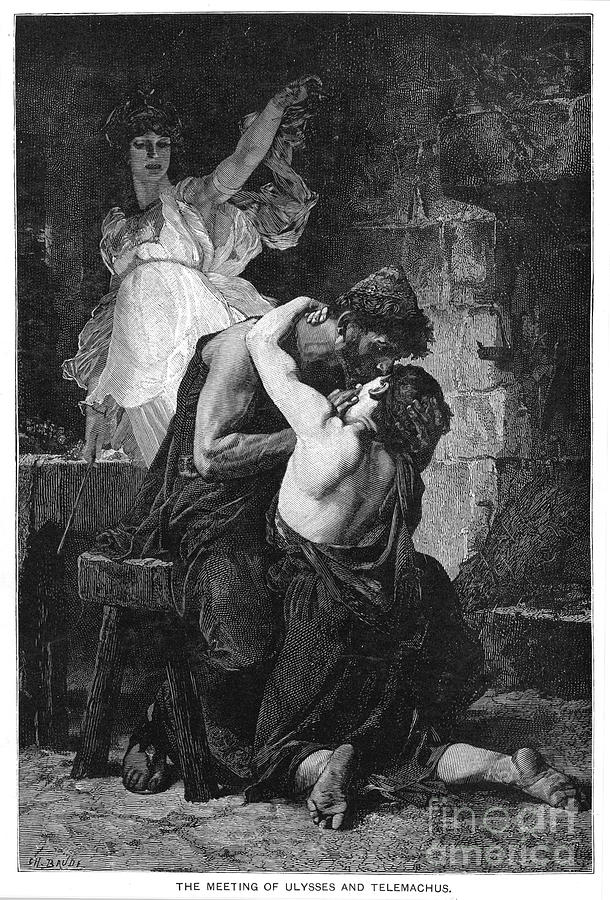 Ulysses And Telemachus Photograph by Granger