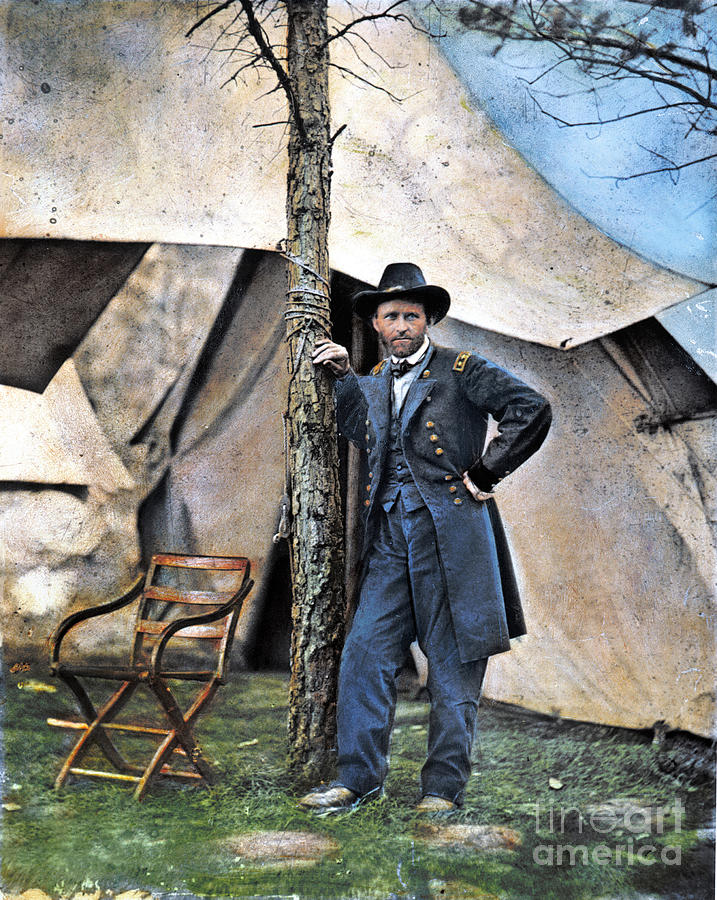 1864 Photograph - Ulysses S. Grant by Granger 1864 Photograph - Ulysses S. Grant by Granger