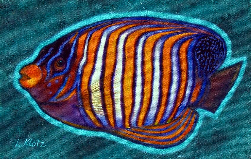 Um Do I Look Fat In These Stripes Painting By Lorraine Klotz - Fine Art 