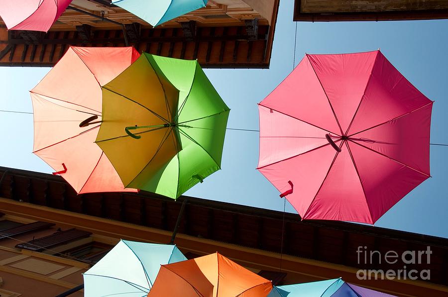 Umbrella abstract Photograph by Csilla Florida