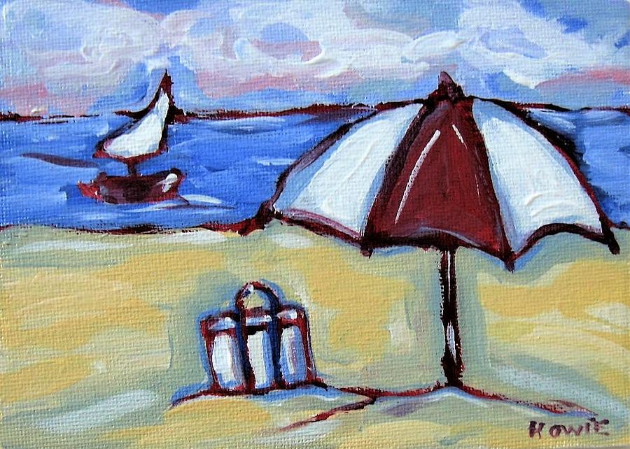 Umbrella Painting by Brooke Baxter Howie - Fine Art America