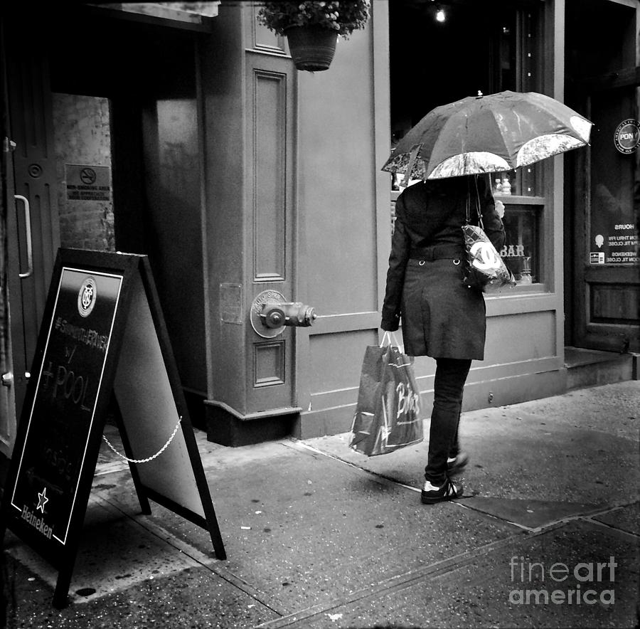 Umbrella Day New York Photograph by Miriam Danar