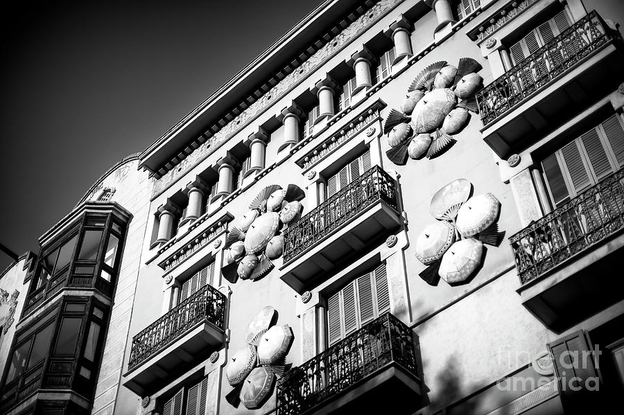 Umbrella House in Barcelona Photograph by John Rizzuto