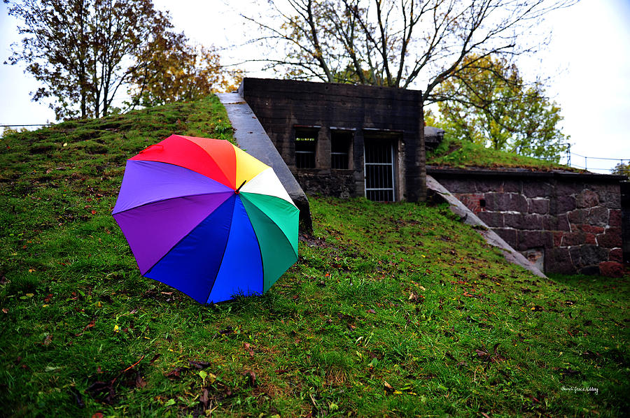 Umbrella in Front Photograph by Randi Grace Nilsberg