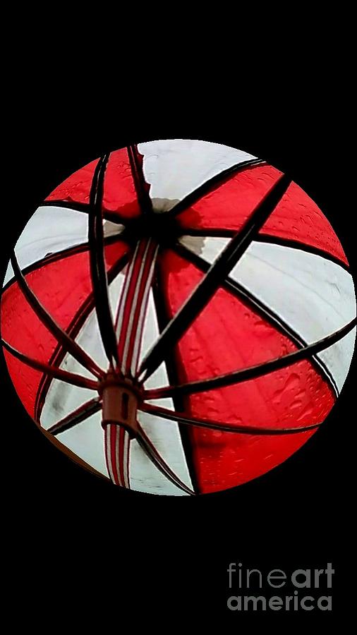 Umbrella Sphere Inside Out Photograph by Michael Hoard