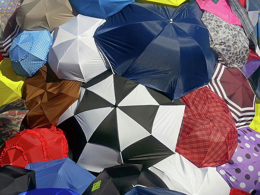 Umbrellas Galore Photograph by Emmy Marie Vickers